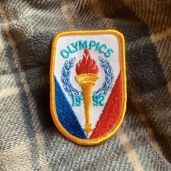 Vintage BSA BOY SCOUTS 1992 Olympics patch - Picture 1 of 2